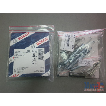 Ремкомплект пружин задних колодок до 2012г (с буртиком) для Volkswagen Polo